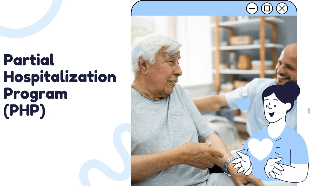 Structured group therapy session in a Partial Hospitalization Program in Texas clinical setting