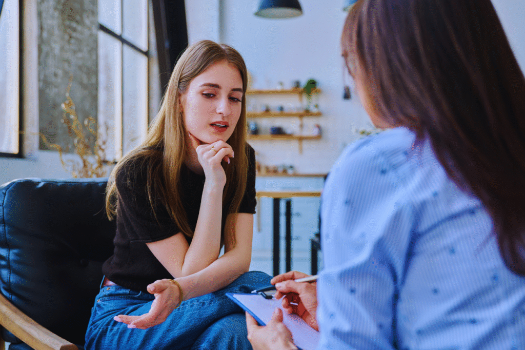 Psychiatry vs psychology comparison showing psychiatrist prescribing medication and psychologist providing therapy