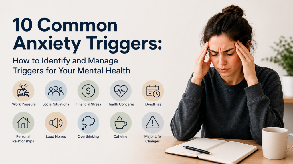 10 Common Anxiety Triggers: How to Identify and Manage Triggers for Your Mental Health
