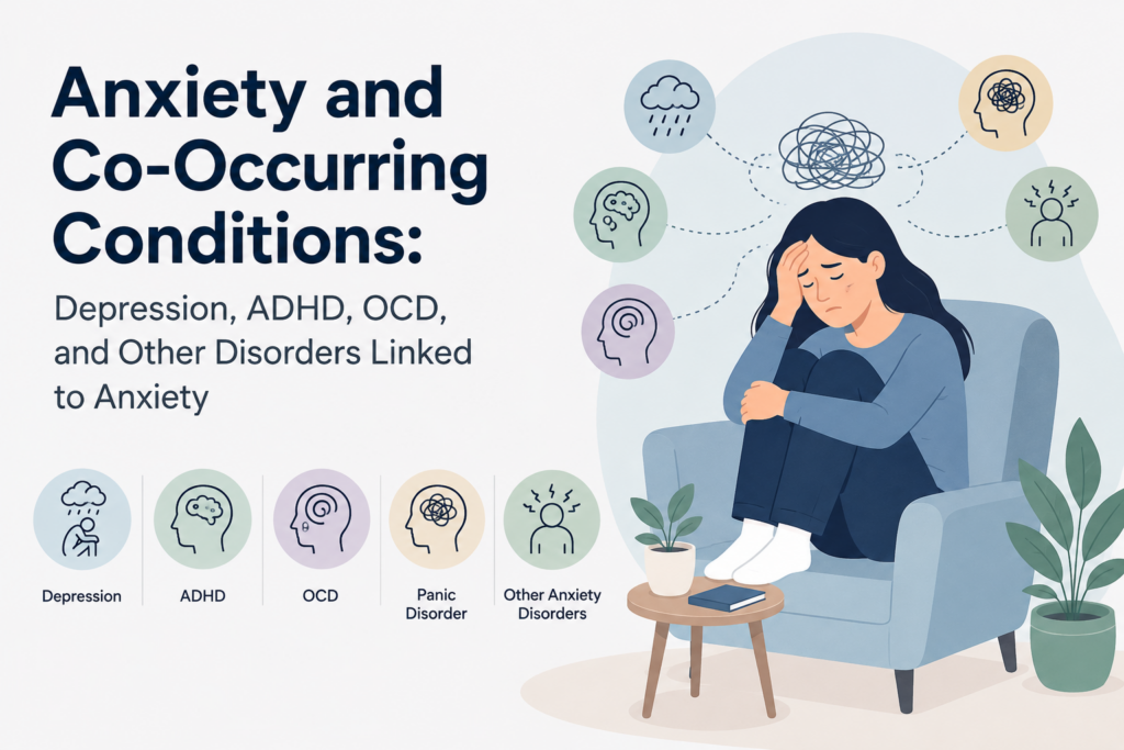 Anxiety and Co-Occurring Conditions: Depression, ADHD, OCD, and Other Disorders Linked to Anxiety